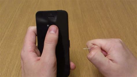 how to open the sim card slot on iphone 5|How to open iPhone SIM tray .